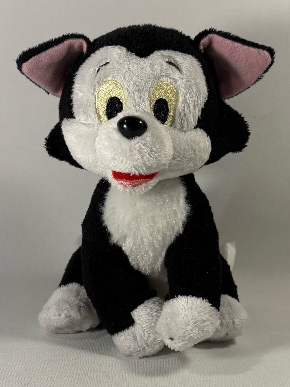 🖤 [2/$25] VINTAGE DISNEY STORE PINOCCHIO FIGARO 6 INCH TUXEDO CAT PLUSH 🖤